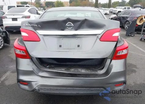 2016 Nissan Sentra S из США, поврежденный, VIN 3N1AB7AP8GY271720